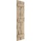 Ekena Millwork Rustic Two Board Joined Board-n-Batten Pecky Cypress Faux Wood Shutters, 11"W x 66"H SHUBJS11X66PCPR - alternate 9